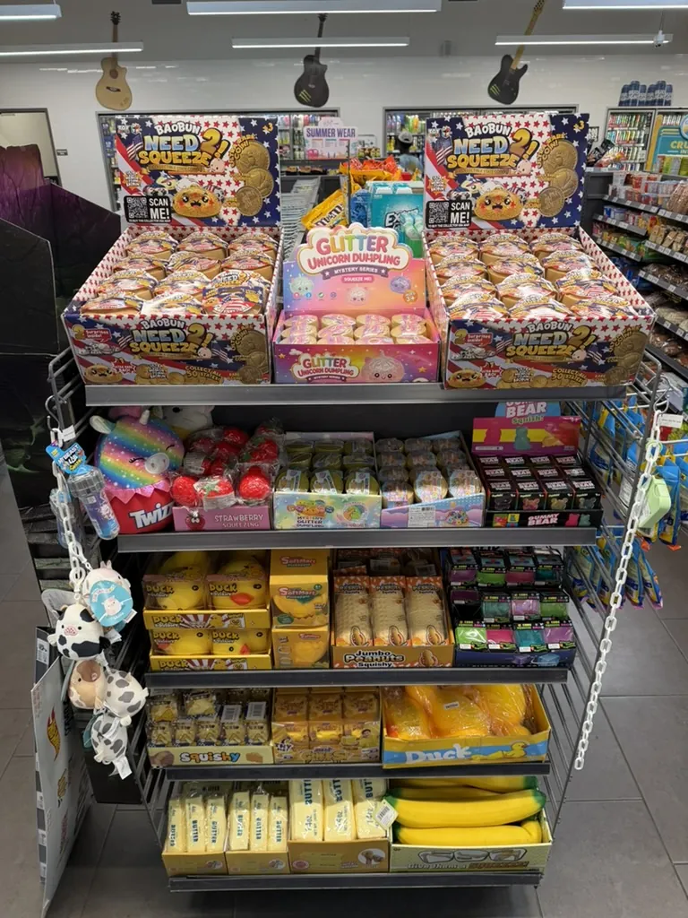 A fully stocked XPRS section